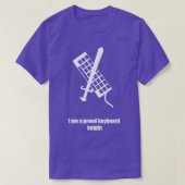 Keyboard Knight Programmer Software Engineer T T-shirt (Design voorkant)