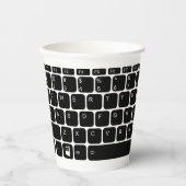 Keyboard papieren bekers (Voorkant)