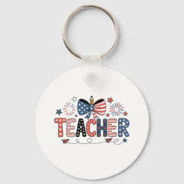 Keychain- America 250th Anniversary Patriotic Sleutelhanger