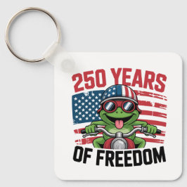 Keychain-America Patriotic 250th Anniversary Sleutelhanger
