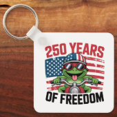 Keychain-America Patriotic 250th Anniversary Sleutelhanger (Voorkant)