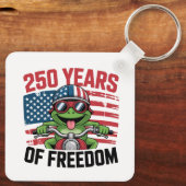 Keychain-America Patriotic 250th Anniversary Sleutelhanger (Achterkant)