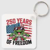 Keychain-America Patriotic 250th Anniversary Sleutelhanger (Achterkant)