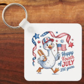 Keychain-America Patriotic 250th Anniversary Sleutelhanger (Voorkant)