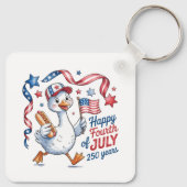 Keychain-America Patriotic 250th Anniversary Sleutelhanger (Achterkant)
