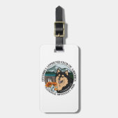 Keychain Bagagelabel (Voorkant verticaal)