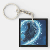 Keychain Bald Eagle Heart - Romantic Matching Soul (Voorkant)