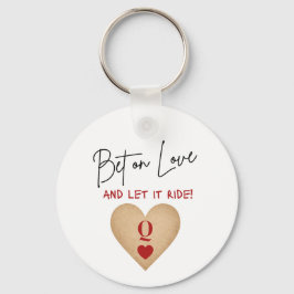 Keychain - Bet on Love, Casino Bachelorette