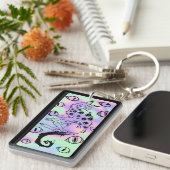 Keychain "Eyed Beast" (NOT HOLOGRAPHIC) (Voorkant Rechts)