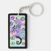 Keychain "Eyed Beast" (NOT HOLOGRAPHIC) (achterkant)