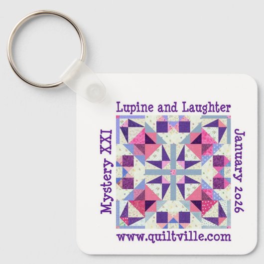Keychain for Lupine and Laughter (Voorkant)