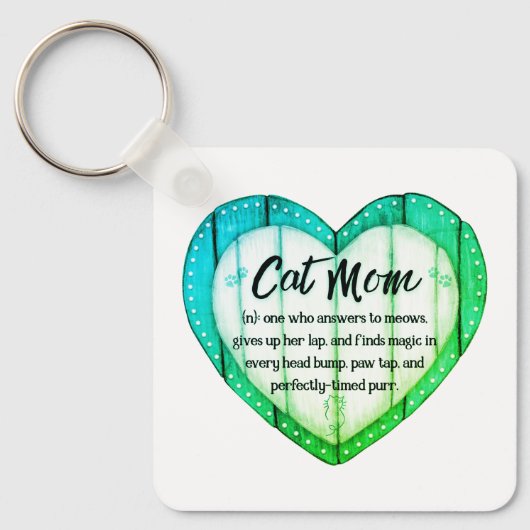 Keychain for When You’re a Cat Mom Again (Voorkant)