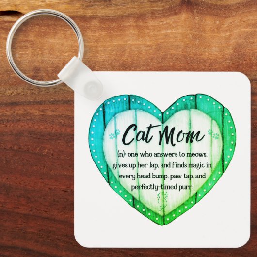 Keychain for When You’re a Cat Mom Again (Voorkant)