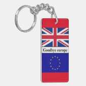 Keychain Goodbye Europe (Voorkant Links)