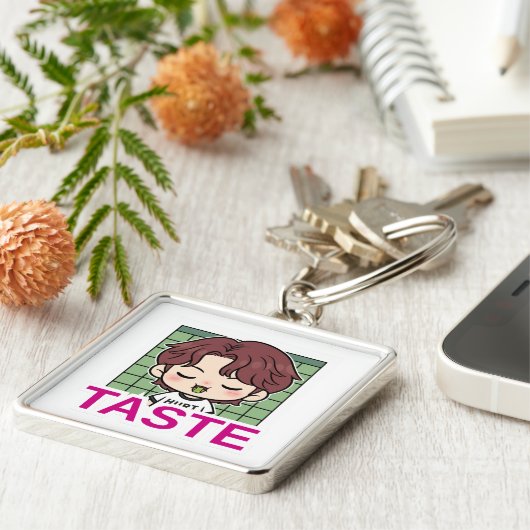Keychain Haechan TASTE Theme (Zijkant)