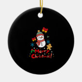 Keychain Keramisch Ornament (Voorkant)