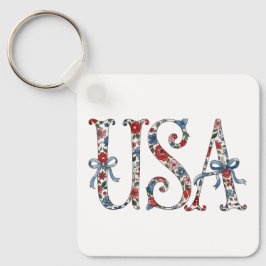 Keychain Patriotic US 250th Anniversary Keychain