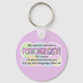 Keychain Psychology Love Language (ADHD, Autistic) (Voorkant)