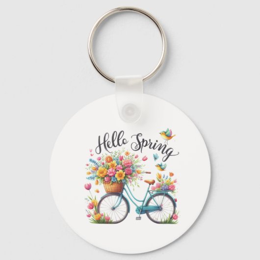 Keychain-Spring Floral Keychain (Voorkant)