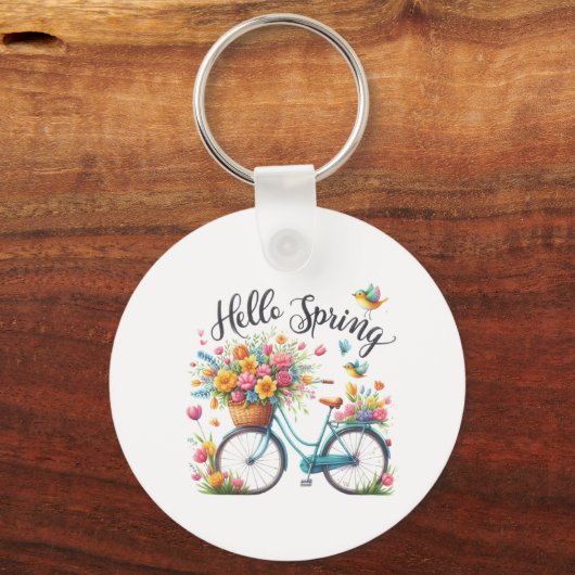Keychain-Spring Floral Keychain (Achterkant)