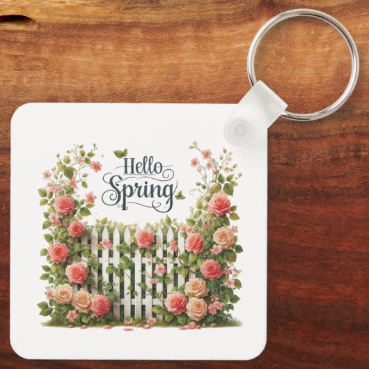 Keychain-Spring Floral Keychain (Achterkant)