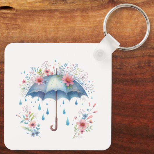 Keychain-Spring Floral Keychain  (Achterkant)