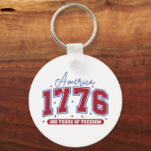 Keychain USA 250th Anniversary Patriotic Keychain (Achterkant)