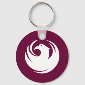 Keychain with Flag of Phoenix City, Arizona (Achterkant)