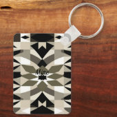 Keychains geometry decor  sleutelhanger (Achterkant)