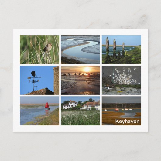 Keyhaven Briefkaart (Voorkant)