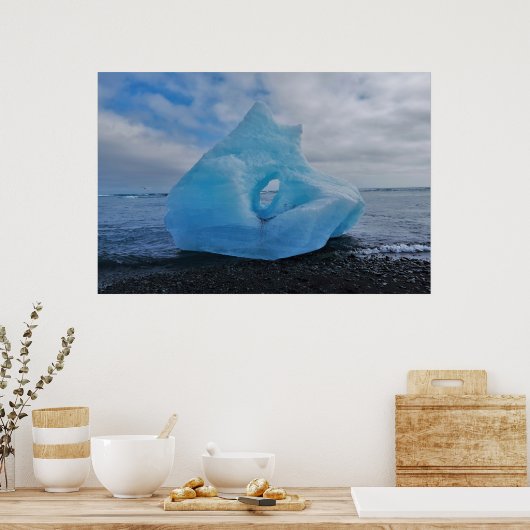 Keyhole Iceberg Poster (Keuken)