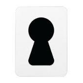 KEYHOLE MAGNEET (Verticaal)