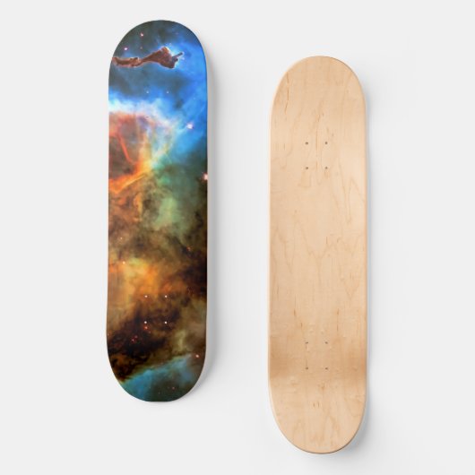 Keyhole Nebula en Digitus Impudicus Persoonlijk Skateboard (Voorkant)