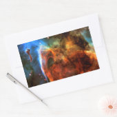 Keyhole Nebula en Digitus Impudicus Rechthoekige Sticker (Envelop)