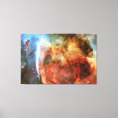 Keyhole Nebula Middle Finger of God Carina Nebula Canvas Afdruk (Voorkant)