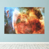 Keyhole Nebula Middle Finger of God Carina Nebula Canvas Afdruk (Insitu (Houten vloer))