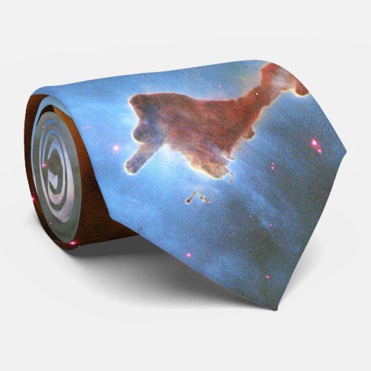 Keyhole Nebula Middle Finger of God Carina Nebula Stropdas (Opgerold)