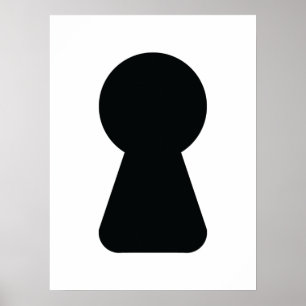 KEYHOLE-POSTER POSTER