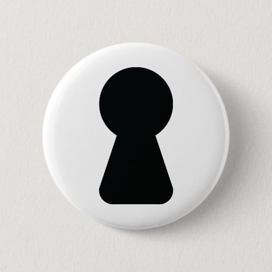 KEYHOLE RONDE BUTTON 5,7 CM (Voorkant)