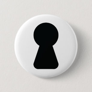 KEYHOLE RONDE BUTTON 5,7 CM