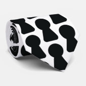 KEYHOLE STROPDAS (Opgerold)