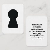 KEYHOLE VISITEKAARTJE (Voorkant / Achterkant)