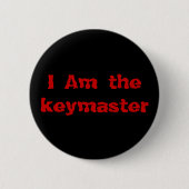 keymaster-Button Ronde Button 5,7 Cm (Voorkant)