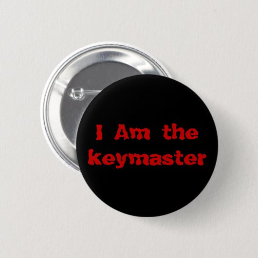 keymaster-Button Ronde Button 5,7 Cm (Voorkant /achterkant)