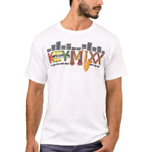 KEYMIXX OFFICIEEL Basic Donkere T-Shirt