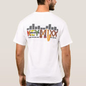 KEYMIXX OFFICIËLE Basic Donkere T-Shirt (Achterkant)