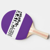 KEYMIXX Ping Pong Paddle Tafeltennisbatje (Zijkant)