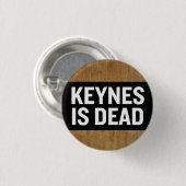 Keynes is dode Button (Voorkant /achterkant)