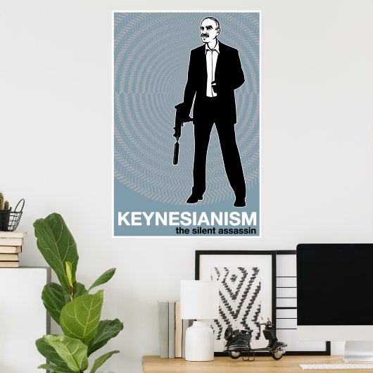 Keynesianisme Print (Thuiskantoor)