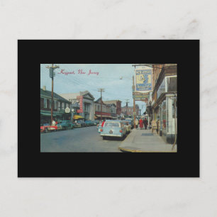Keyport New Jersery West Front street Uitzicht Briefkaart